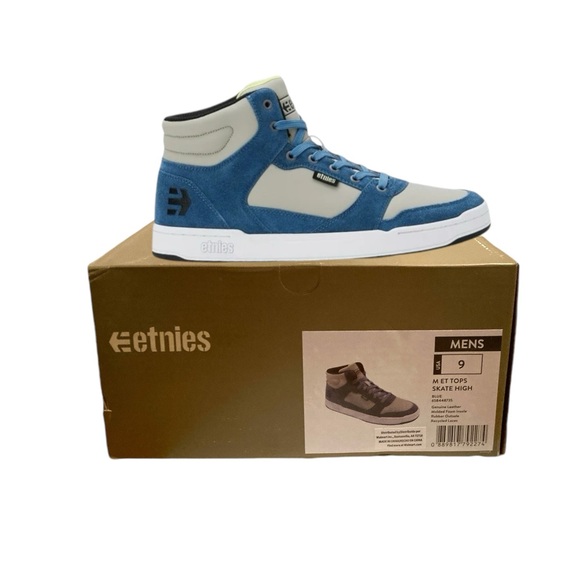 Etnies Tops Skate High Top Lace Up Sneakers - Picture 8 of 8